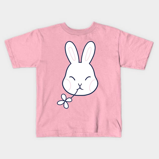 Big Bun Emblem Kids T-Shirt by Haley Manchon